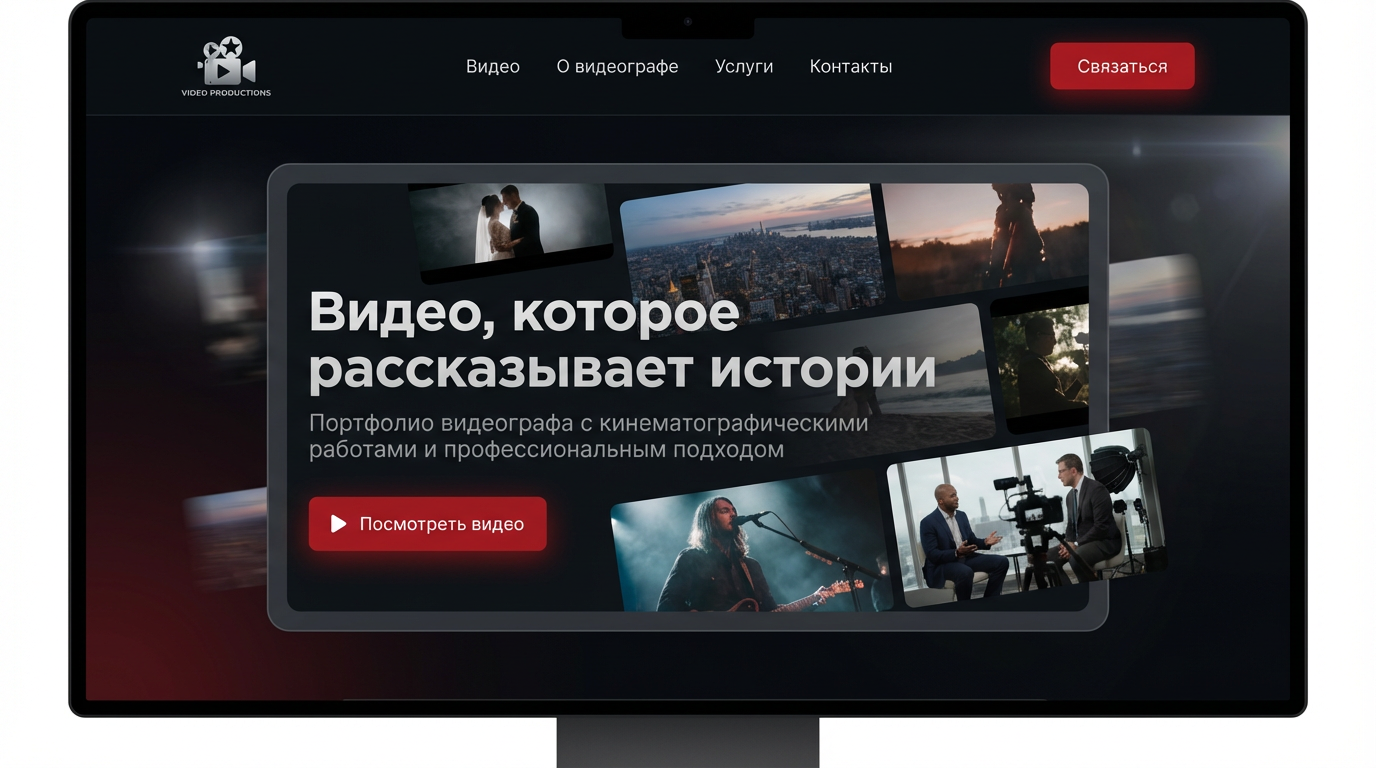 Портфолио видеографа