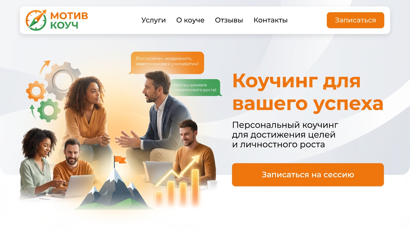 Сайт коуча